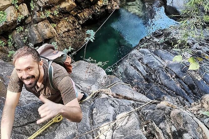 4-Hour Jungle Hike and Waterfall Swim - The Second Waterfall Option and the Final View Over the Bay