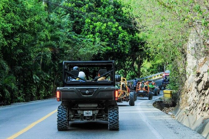 All terrain 4X4 Viking tour in Puerto Vallarta - Rio Cuale waterfall swim and tequila tasting: the high-energy pause