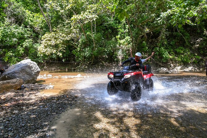 ATV Tour in Puerto Vallarta, waterfall and tequila tasting. - ATV training and safety: what the first minutes feel like