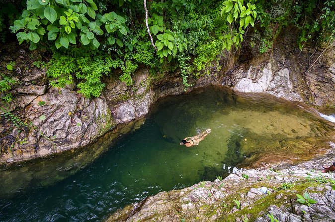 ATV Tour in Puerto Vallarta, waterfall and tequila tasting. - Stop 1: waterfall pools and a mountain view break