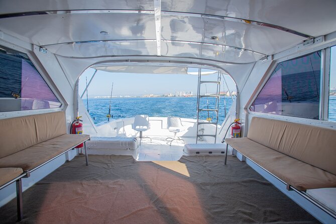 Bertram 38' Convertible Boat in Puerto & Nuevo Vallarta - Private Group Dynamics: Best Fit for Couples, Families, and Friends