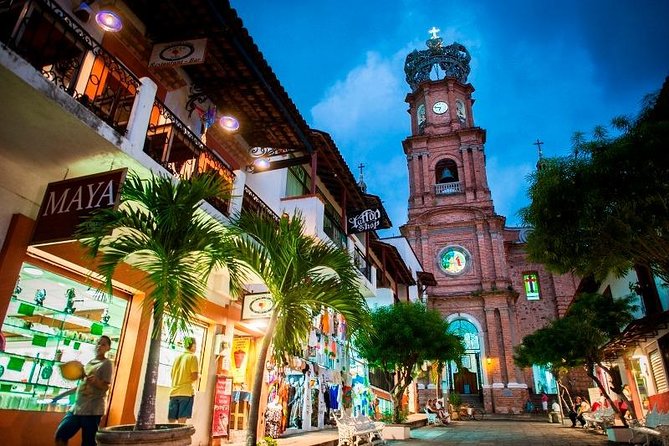 City Tour Puerto Vallarta - Churches, Tequila Test and more - The Guadalupe Church stop: a quick dose of real architecture