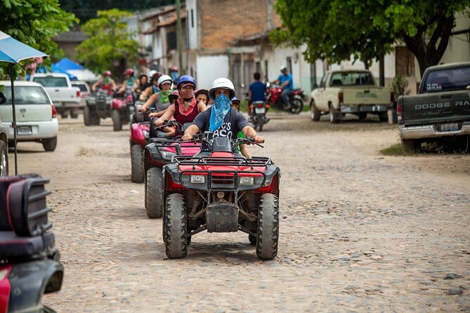 Combo Horseback Riding in Vallarta with ATV and Ziplines. - ATV Time Through Las Palmas Country (Not Just a Track Ride)