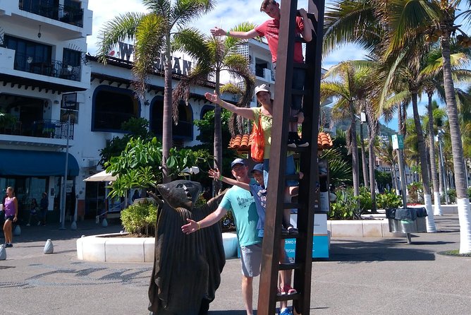 Educational and fun Private City tour- Puerto Vallarta - Main square stops: Tuba, Lady of Guadalupe church, and City Hall