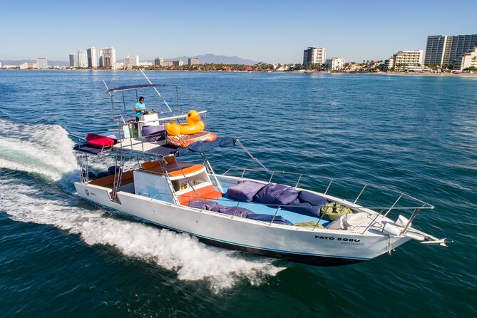 Famous Pato Bobo Adventure Boat - Start at TB Tours, then glide out of Marina Vallarta