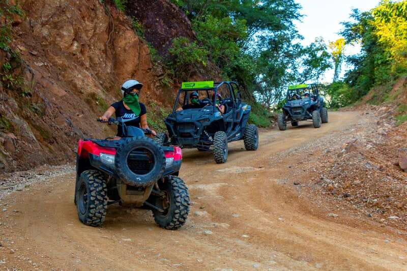 From Puerto & Nuevo Vallarta: ATV Tour with Tequila Tasting - Cuale River scenery and wildlife: where the tour turns from noisy to alive