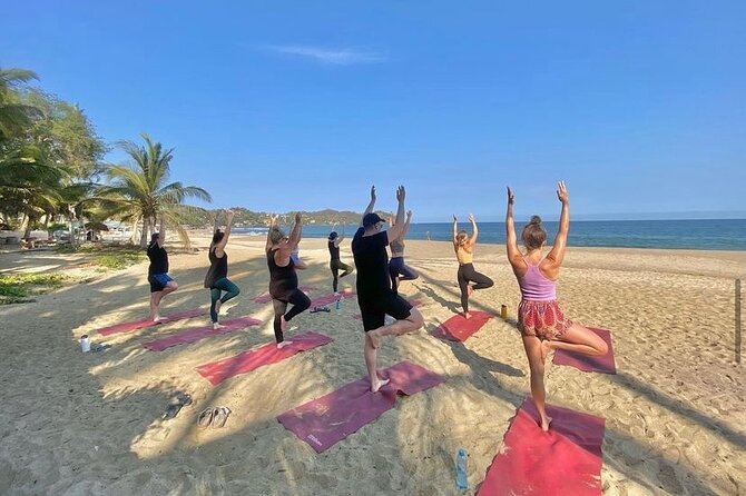 Hike and Yoga Jungle Experience in Mexico - Beach Yoga Under Palms: Gentle, Flexible, and Tuned to the Ocean