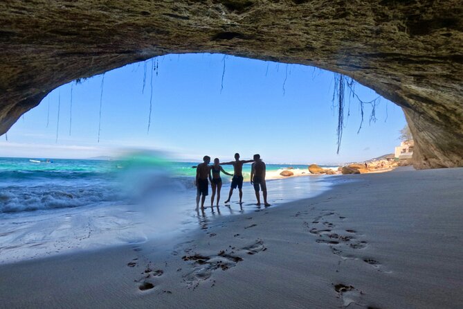 Los Arcos 5 islands Snorkeling Cliff Jumping and Hidden Beach - Drinks, snacks, and the boat comforts you’ll notice