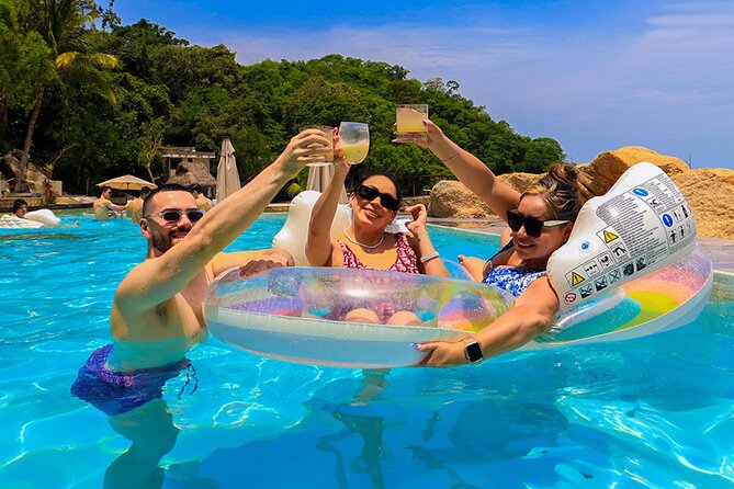 Mega Catamarans ALL INCLUSIVE Remote Paradise Beach Adventure - The Boat Ride Experience: Open Bar, Shady Seating, and Marine Life Chances