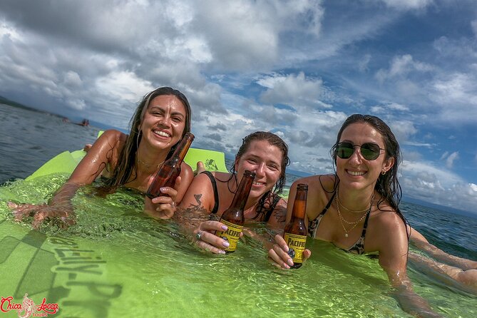 Mega Yacht ALL INCLUSIVE Yelapa Waterfall & Snorkeling Adventure - Playa Chica Locca (Quimixto): where the water toys happen