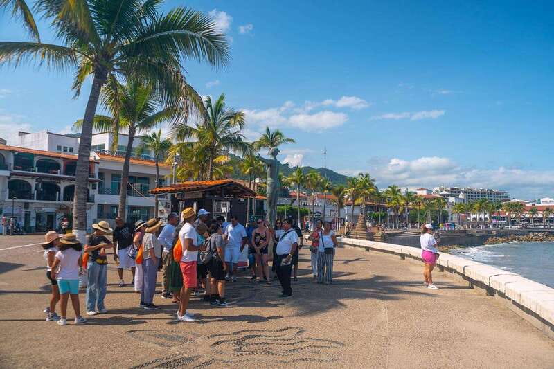 Mexico: Puerto Vallarta City Tour - Church of Guadalupe and the main square bandstand