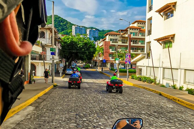 NEW!! Private ATV Tour of Everything Puerto Vallarta & Tequila T. - Stop 1: Malecón Boardwalk for that immediate Puerto Vallarta feeling