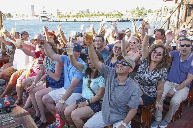Night Cruise at Puerto Vallarta, Pirate Show & Dinner! - Pirate Show and Pirate Party: Fireworks, Band, and the Dance Floor