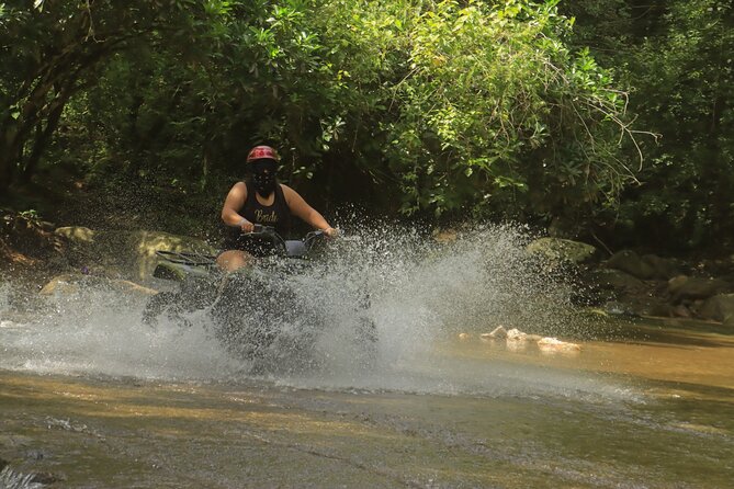 Off-road ATV-QUAD tour in single and double seats - Stop 1: El Jorullo area views and the bridge expectation trap