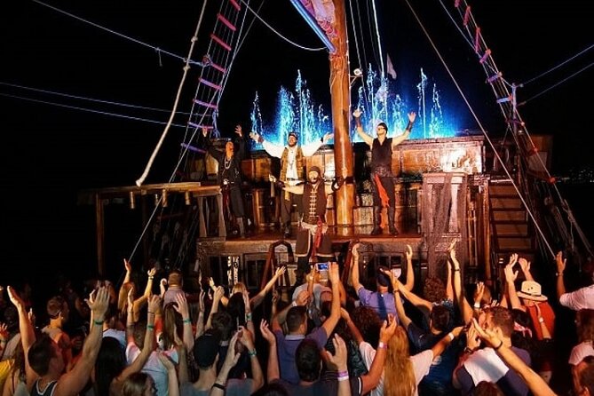 Pirate Ship at Night - Dinner under the sea, special-effects dining, and your meal choices