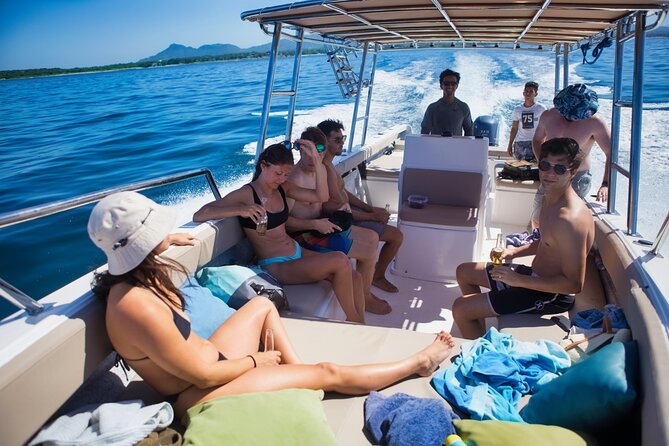 Private Charter: Chica Super Panga 30' - Playa Chica Locca by boat: the all-inclusive beach portion