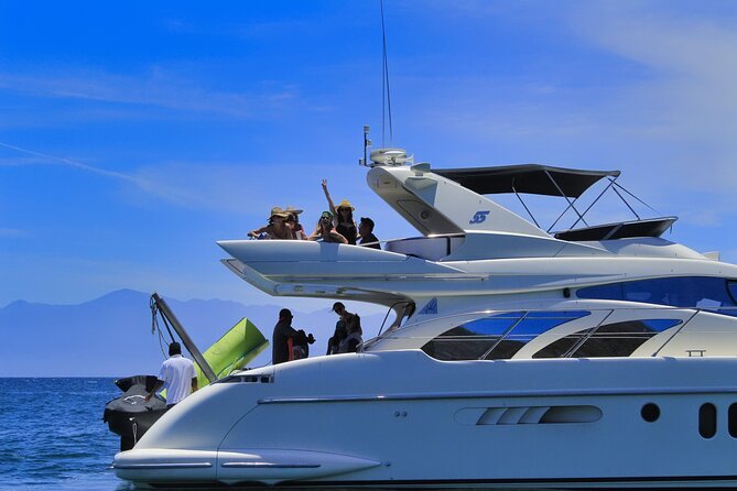 Private Luxury Yacht Chica 55' VIP All Inclusive + Jet Ski - The 4-hour flow: cruise first, then the active water portion