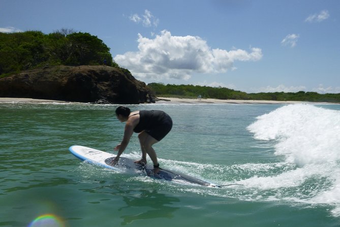 Private Surf Lesson Experience at Puerto Vallarta - Punta de Mita lesson flow: warmup, beach coaching, then real waves
