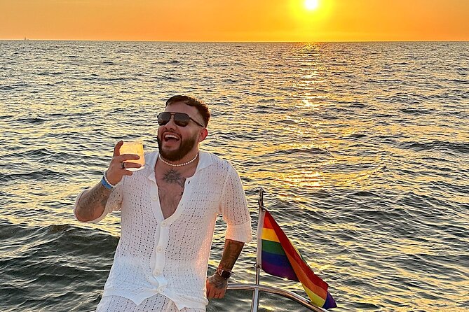 Puerto Vallarta: Gay Luxury Sunset Cruise with Premium Open Bar - Luxury starts the moment you step aboard Escándalo