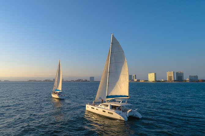Puerto Vallarta Luxury Sailing with Premium Open bar & lunch - The Sailing Out: Views of Los Arcos and the Bay’s Big Personality