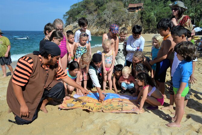 Puerto Vallarta Pirate Premium Sailing Cruise - Majahuitas Beach time: snorkeling, kayaking, and beach volleyball vibes