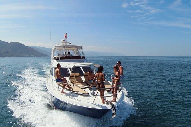 Puerto Vallarta: Private Luxury Yacht Charter with Crew - Cruising the Bay of Banderas in a private luxury setup