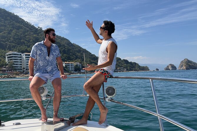 Puerto Vallarta: Private Luxury Yacht Sunset Cruise with Open Bar - Timing the 3 Hours: Los Arcos Then the Malecon at Night