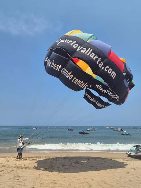Puerto Vallarta: Private Parasailing Experience - The safety briefing that actually matters (harness, life jacket, and a quick lesson)