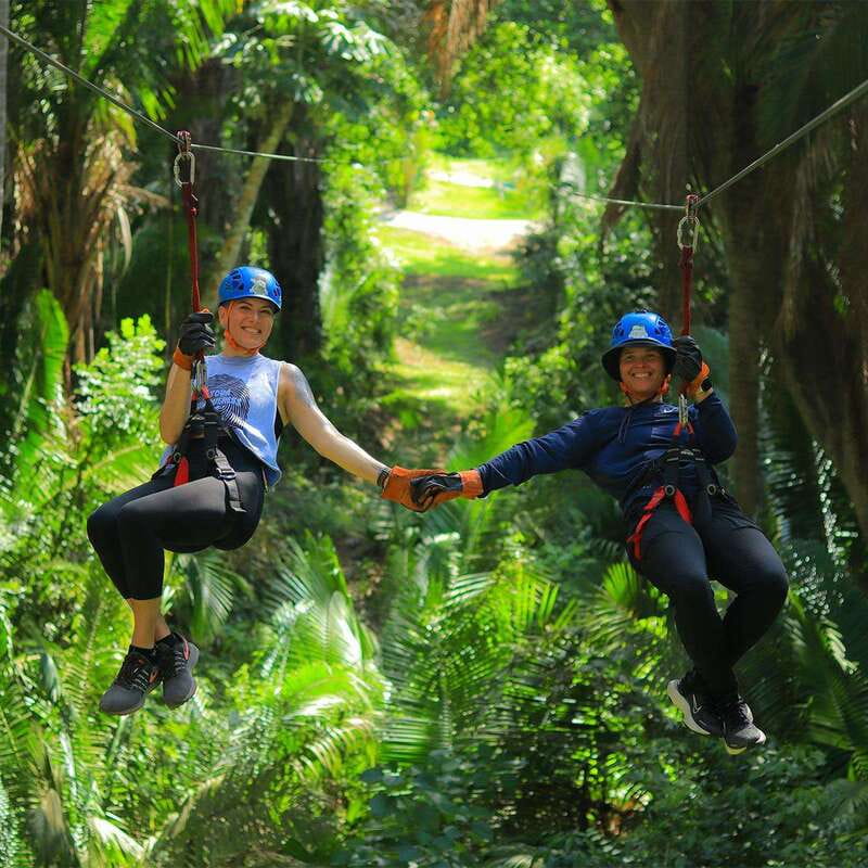 Sayulita: Canopy Tours & Zip-line Adventure - Safety Briefing First, Then Gear On (Helmet, Gloves, Harness)