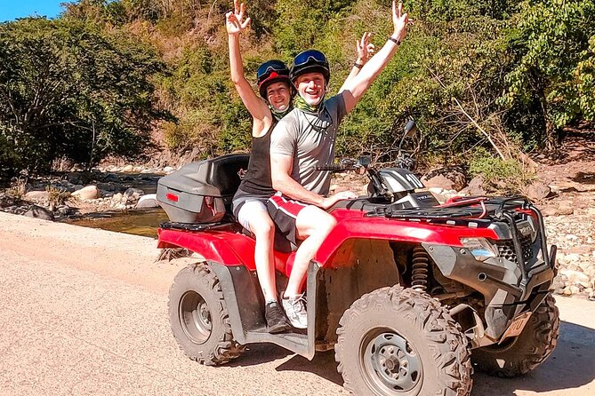 Sierra Madre ATV Adventure from Puerto Vallarta - Stops that break up the action: cantina and riverside food