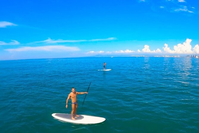 Stand Up Paddle Boarding Adventure in Puerto Vallarta - Los Muertos Pier Stretch: Open-Air Exercise With Sea Life Odds